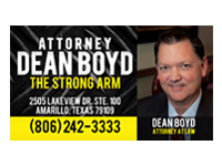 Dean Boyd-The Strong Arm Business Card Design (front)
