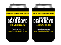 Dean Boyd-The Strong Arm Coozie Design