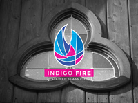 Indigo Fire Ad Campaign Graphic & Wallpaper Design #3 | By Octane Studios