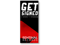 Sentinal Records Brochure Design (cover)