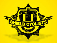 Shield Cyclists Logo Design
