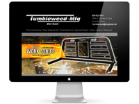 Tumbleweed Mfg Website Design
