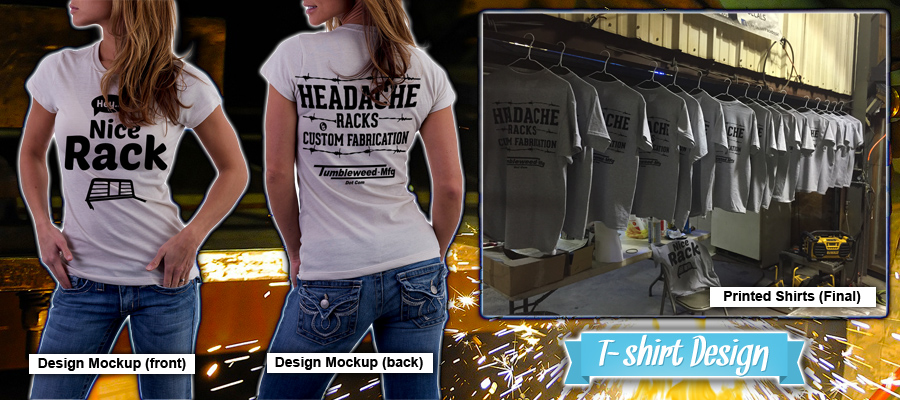 Branding T-Shirt Designs & Viral Marketing for Tumbleweed-Mfg - Octane Studios: Advertising & Marketing Amarillo, TX