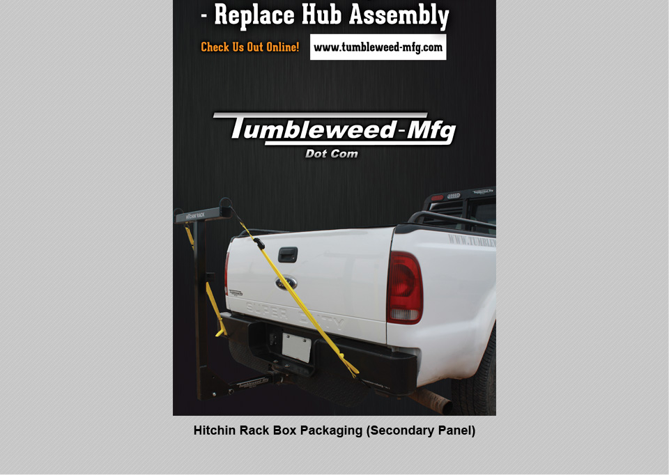 Large Format Product Packaging #2 | Design, Branding, Advertising, & Marketing for Tumbleweed-Mfg | Octane Studios Amarillo, TX