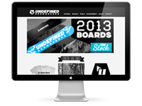Undefined Snowboards Website Design