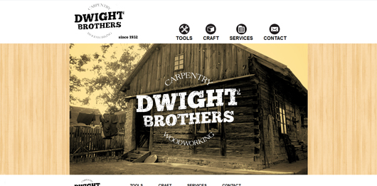 Dwight Bros Carpentry | Unique Website Design by Octane Studios